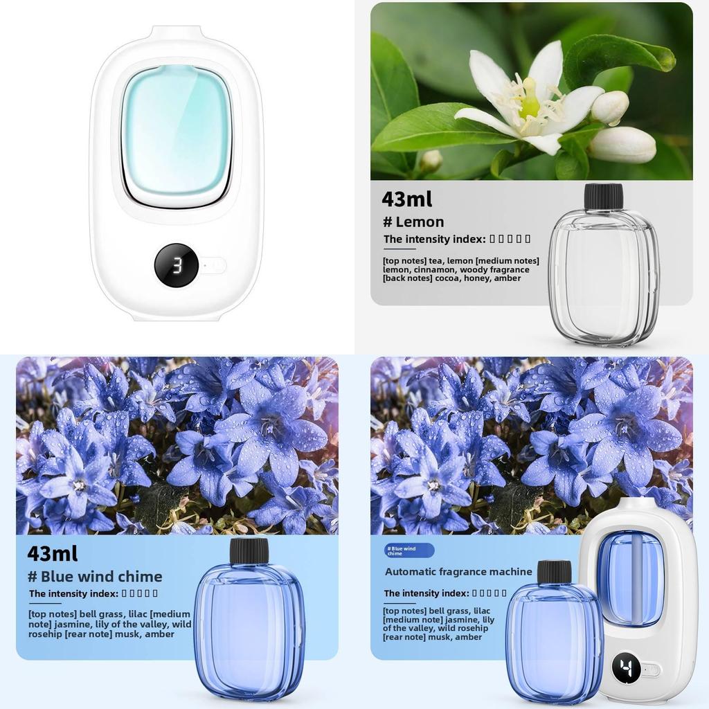 Ultrasonic Essential Oil Diffuser With Rechargeable Battery For Home And Office Use