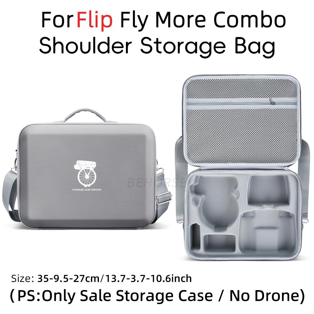Carrying Case For DJI Flip Fly More Combo Portable Shoulder Storage Bag For DJI Flip/RC 2 Remote Control Drone Accessories