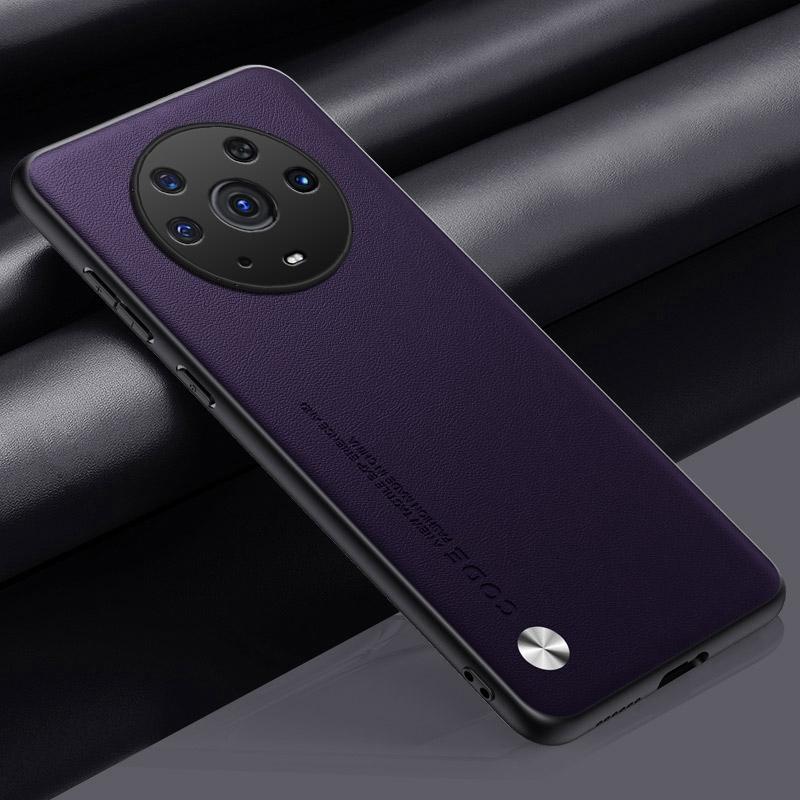 Luxury PU Leather Case For Honor Magic 3 Pro 3Pro Back Cover Silicone Shockproof Full Protection Phone Case For Honor Magic3 Pro