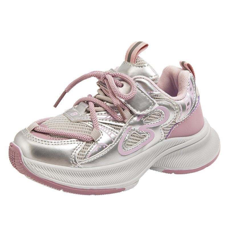 Breathable Non Slip Soft Sole Kids Athletic Dad Sneakers Sports Shoes For Boys And Girls