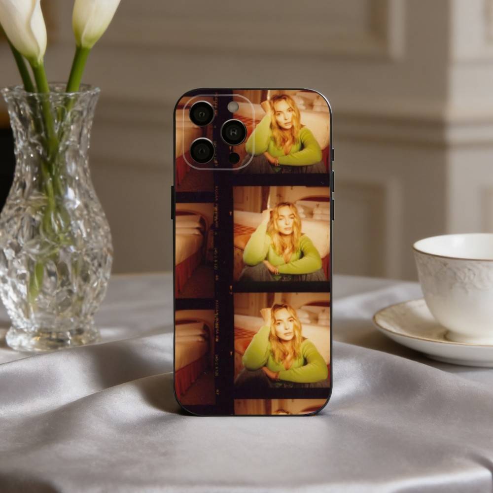 Charming J-Jodie C-Comer Actress Phone Case For iPhone 17pro, 16,15,14,13,12,11 X XR Plus,Others Soft Black Cover