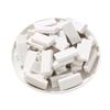 Eco-friendly Pure White TPR Eraser for Students and Artists - Child-Safe Stationery, Customizable Bulk Printing Available