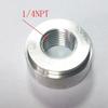 Female Thread Aluminum Weld Connector Nut 1/4 1/2 3/8 1/8 NPT M14 M16 M18 Bung Fitting Adapter Auto Part