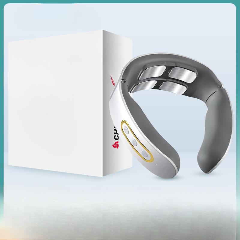 Nackenmassagegerät Schulter Nackenmassagegerät Nacken Heiße Kompresse Impuls Haushalt Nackenmassagegerät