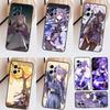 Keqing Genshin Impact Anime Hülle Für Xiaomi Redmi Note 12 11 10 8 9 Pro 12S 11S 10S 9S Hülle Für Redmi 12 9C 10C 12C