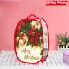 1Pcs Christmas Faceless Gnome Pop-Up Laundry Hamper Expandable Mesh Hamper Basket for Room Bedroom Bathroom Organization Contemporary Storage
