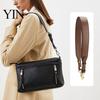 Adjustable Purse Strap Strap, Faux Leather Bag with Handbag Accessory Metal Clasps, Replacement for Tote Clutch Crossbody