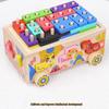 Wooden Shape Sorter Puzzle Activity Car