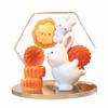 Creative Rabbit Mooncake Figurines Exquisite Micro Landscape Decoration  Easter