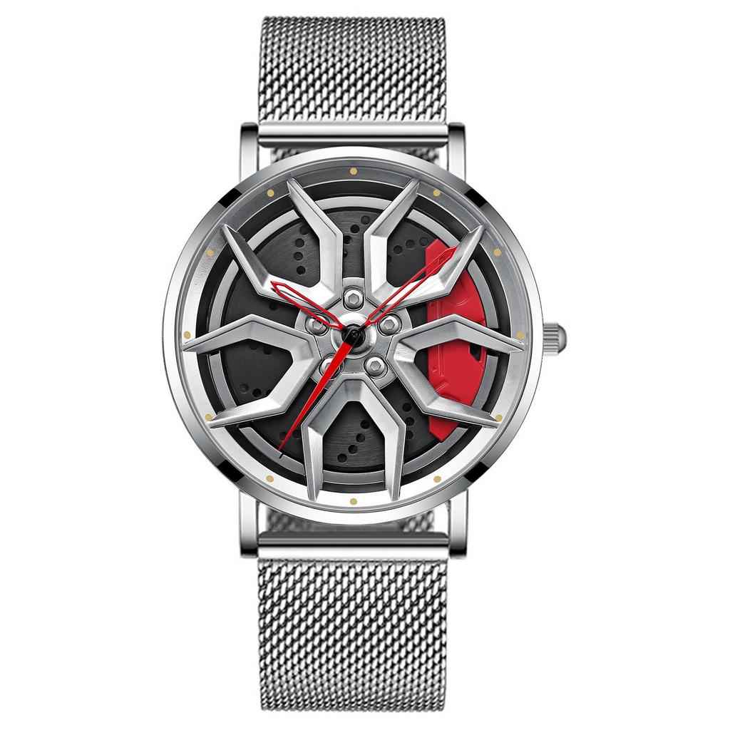 SVJ Men's Fashion Watch S550 Forged Wheel Skeleton Hub Model