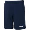Solid Color Running Fitness Training Five-Point Sports Shorts Men Shorts Navy-Blue 675753-14