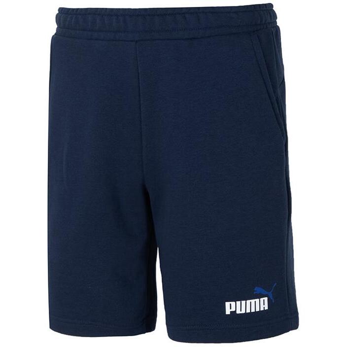 Puma Solid Color Running Fitness Training Five-Point Sports Shorts Men shorts Navy-Blue 675753-14 M