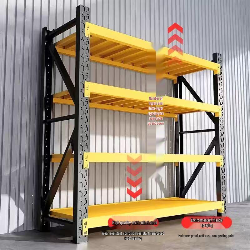 Lightweight Multi-Layer Storage Rack for Household and Office