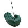 Incense Burner Stone Hand Earth Protect Green
