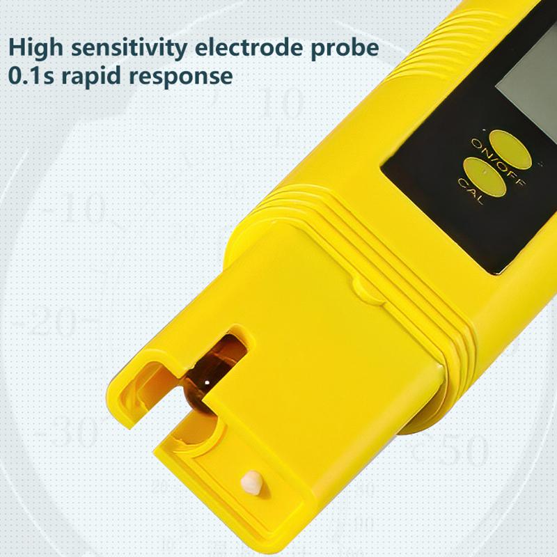 Ph Meter Aquarium Pocket Pen Digital 0.01 Ph Measuring Water Quality Purity Automatic Calibration For Laboratory Aquarium Pool
