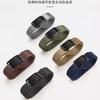Automatic Buckle Belt Men'S Tactical Function Wind Tooling Tide Casual Canvas Nylon Belt Light Person Military Training Belt