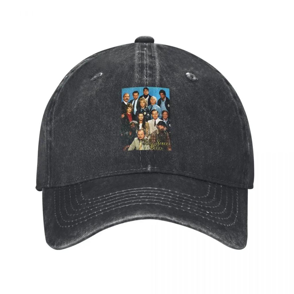 Hill Street Blues, 80S Classic demin Cap Breathable Design Caps Women Cap Man Summer
