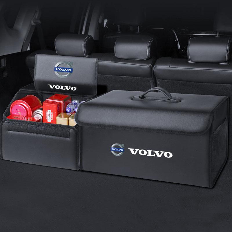 Foldable Car Trunk Organizer Box Storage Tidying Bag For Volvo XC60 XC40 XC90 V60 V90 V40 XC70 V50 S60 V70 S90 AWD S80 EX30 EX90