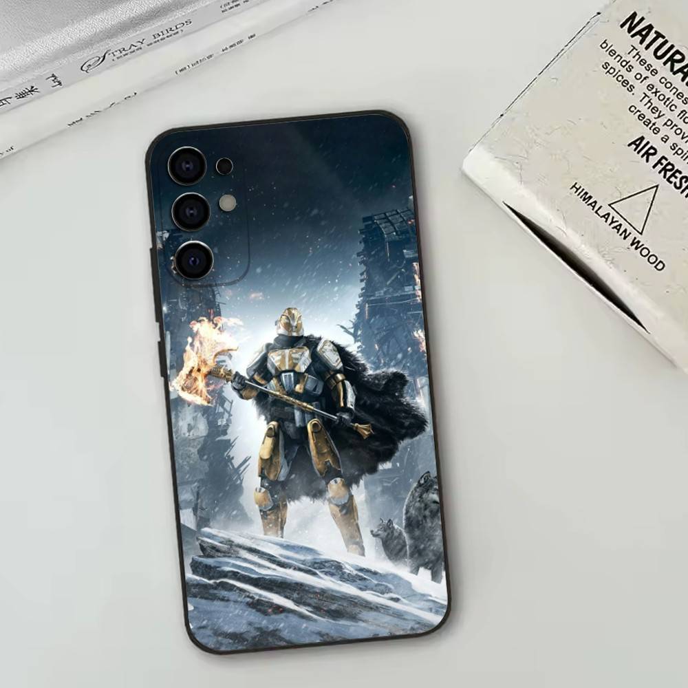 Destiny   Phone Case Black Silicone Soft For Samsung S25,S24,S21,S22,S23,S30,Ultra,S20,Plus,Fe,Lite