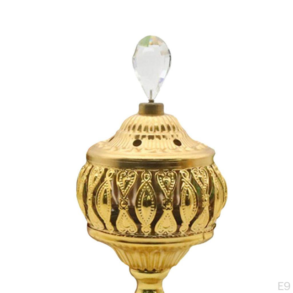 Burner Holder Furnace Censer Home Tea House Yoga Meditation Room Temple Fragrance Diffuser Ornament