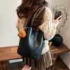 Bag Women's 2025 New Fashion Women's Bag Simple Large-capacity Bucket Bag Korean Version Dongdaemun Shoulder Messenger Bag