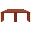Garden Pavilion 6 X 3 M Terracotta Polyester and Steel 190