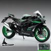 1/9 Scale Kawasaki Ninja ZX-10R Supermotor Alloy Metal Diecast Model Motorcycle Classic Ornaments Ornaments Outdoor Hobby Collection