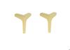 Furniture Legs - STANDERS - Leo - Metal - Golden - Set of 2 - Height 14.8 Cm