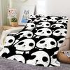 Cute P Pan Da Cartoon Kawaii Blanket For Soft Throw Blanket for Picnic Bed Sofa Home Bedroom Cozy Warm Comfortable