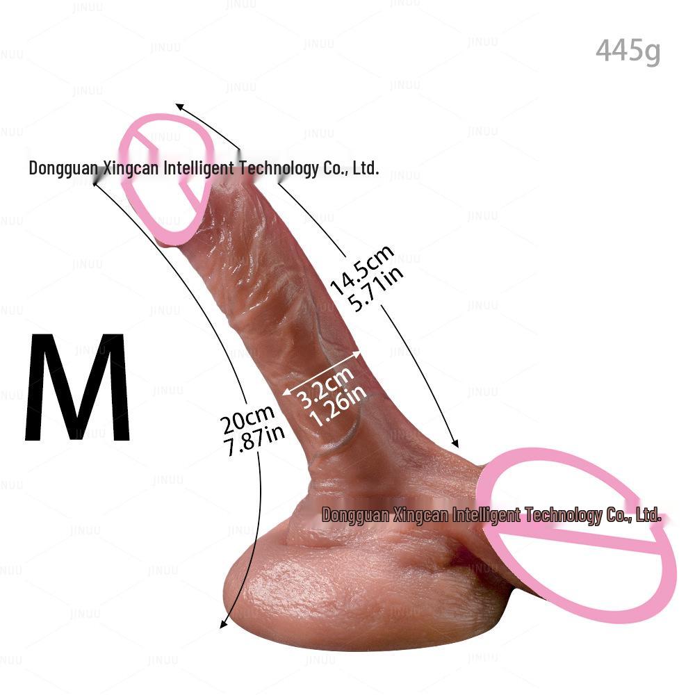 Soft Silicone Replica Dildo - Realistic G-Spot Stimulator for Female Pleasure