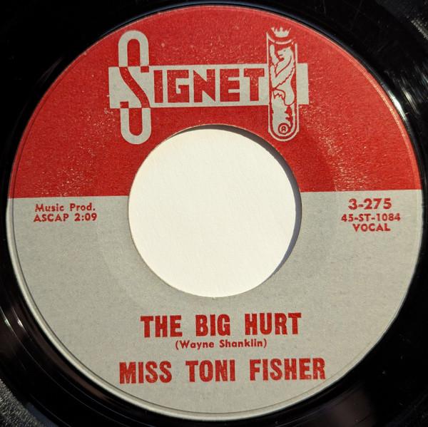 

7inch Record TONI FISHER - The Big Hurt / Memphis Belle 3275 Signet 1959 US Jazz Used