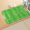 VIKAMA Football Pitch Doormat Stain-Resistant & Non-Slip Entrance Hallway Mat Bedroom Entrance Rug Bedside Carpet Home Decor