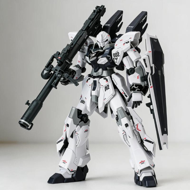 PB Limited HG 1/144 217 Sinanju Stein Narrative Ver. White Prototype Model Kit With Water Decals Display Stand Collectible Toys