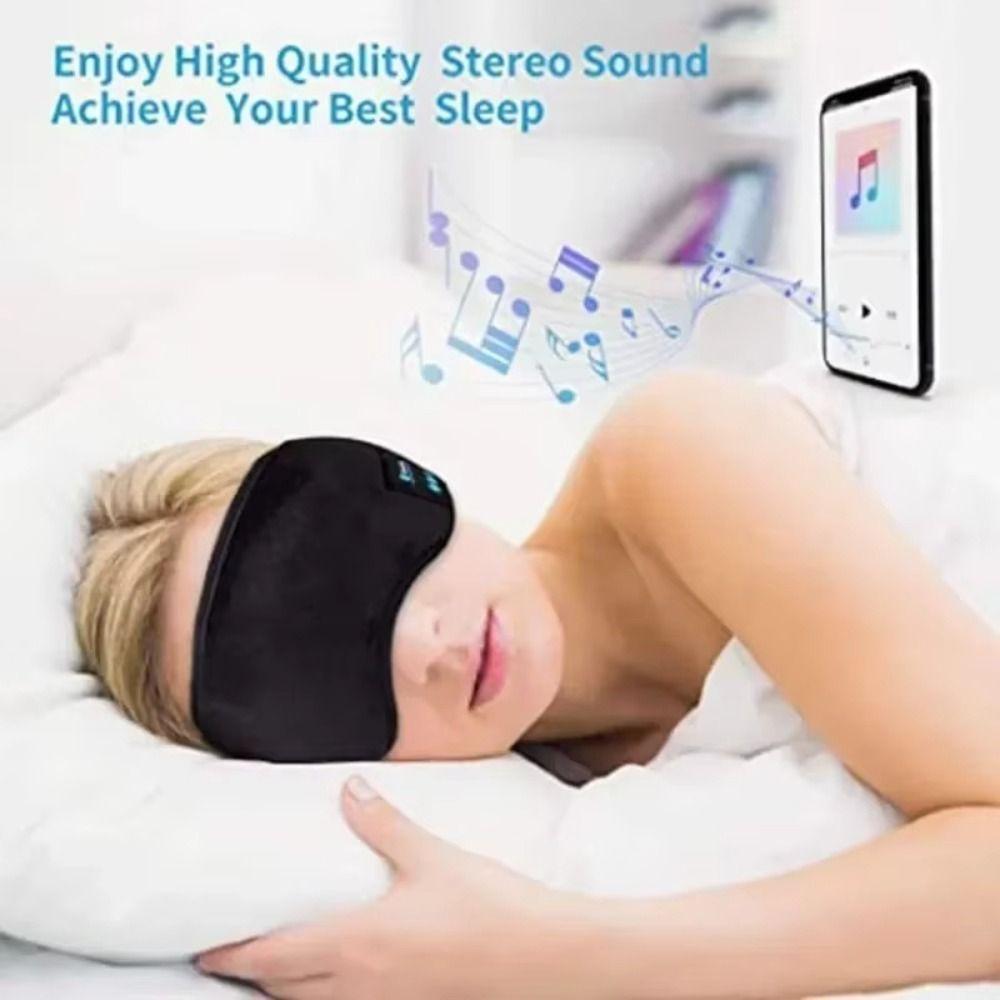 Breathable Blockout Light Eye Cover Wireless Sleeping Aid Eye Mask Sleeping Eyeshade Business Trip