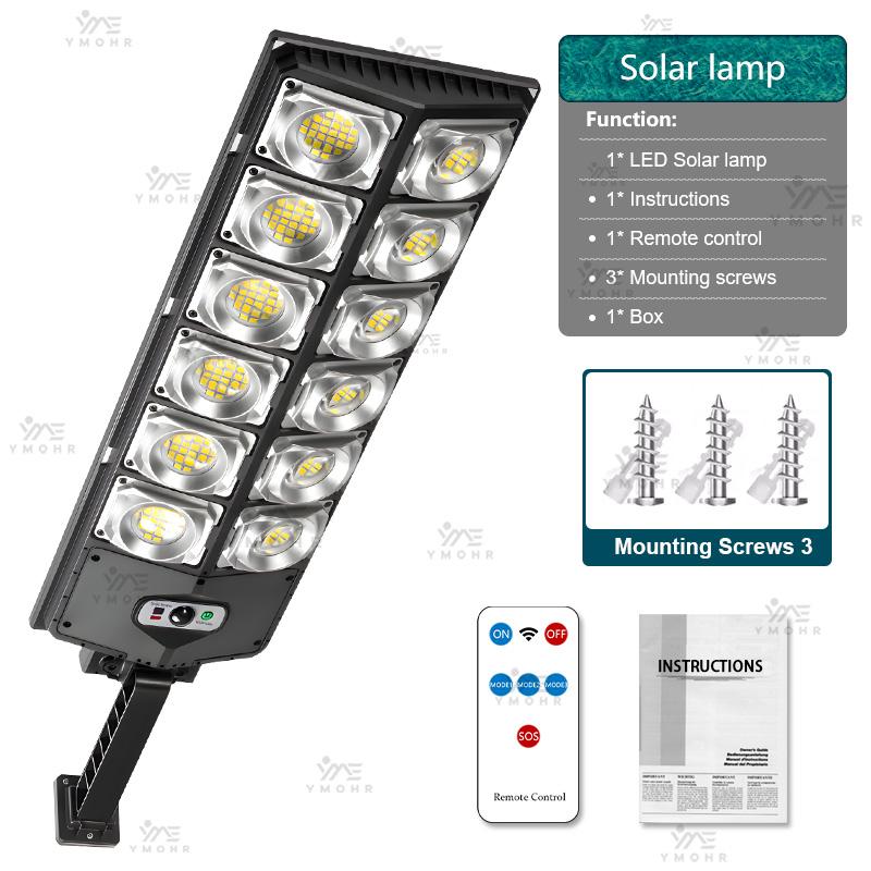 Organic Glass External Lamp Solar Outdoor Led Spotlight 504LED Reflectors Solar Fountain for Farm Decor Swimming Pool Accessory