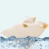 LISM Washed Cotton All-Season Fitted Mattress Protector