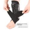 Hot Sale Unisex Stabilizing Ankle Brace Adjustable Dial Support Dual Aluminum Stays Open Toe Compression Strap Football Daily