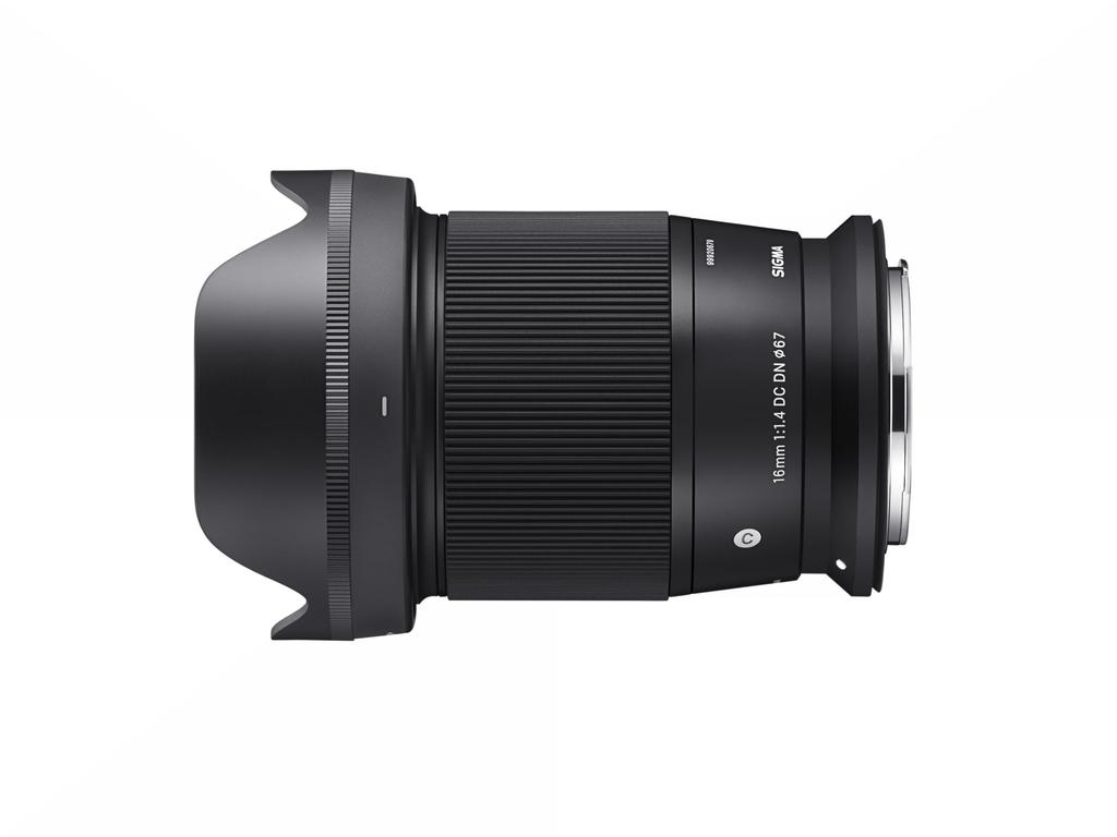 Sigma 16mm DC DN for Canon RF Mount Mirrorless Cameras F1.4 Lens, Contemporary, Wide-Angle, APS-C