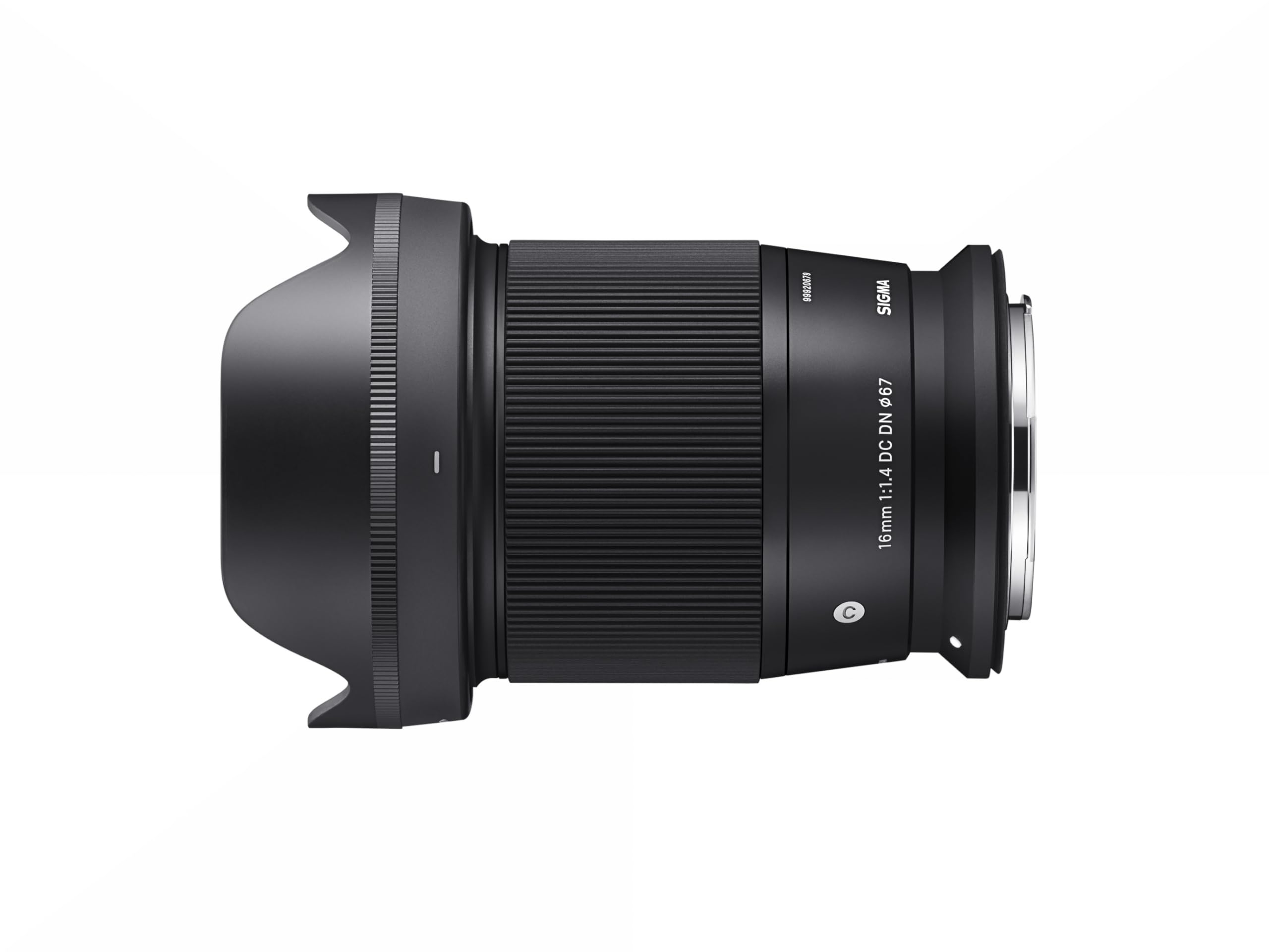 

Sigma 16mm DC DN for Canon RF Mount Mirrorless Cameras F1.4 Lens, Contemporary, Wide-Angle, APS-C чорний
