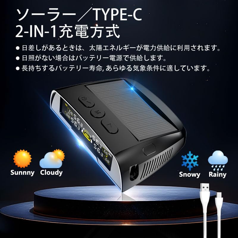 [New in 2026] Tire Pressure Monitoring System Wireless TPMS Tire