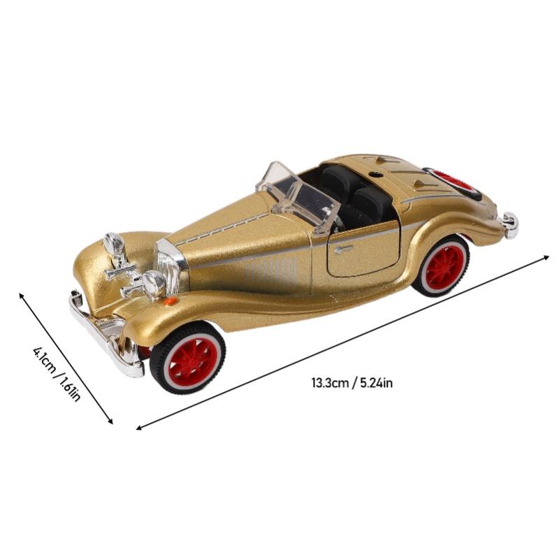 1:32 Scale Vintage Convertible Car Model Alloy Diecast Model Car Toy For Kids Birthday Gift