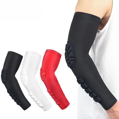 1 Stück Sport Ellbogenprotektor Wabenstruktur Antikollision Druckschutz Armschutz Basketball Radfahren Schutzausrüstung Sicherheit