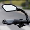 Road Bike Rear Mirrors Waterproofed Bicycles Mirror Dustproof Bike Mirrors for Multiple Handlebars