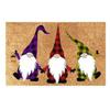 Christmas Gnome Entrance Doormat Cartoon Dwarf Welcome Mat Entrance Carpet  Indoor Outdoor