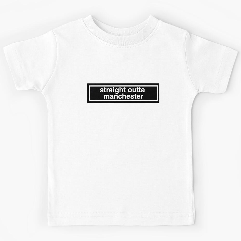 Straight Outta Manchester Kids T-Shirt 110