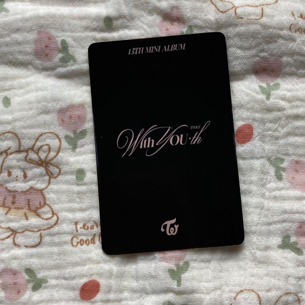 [USED] TWICE Nayeon With YOU-th Pre-Recorded Korean Public Broadcast Trading Card