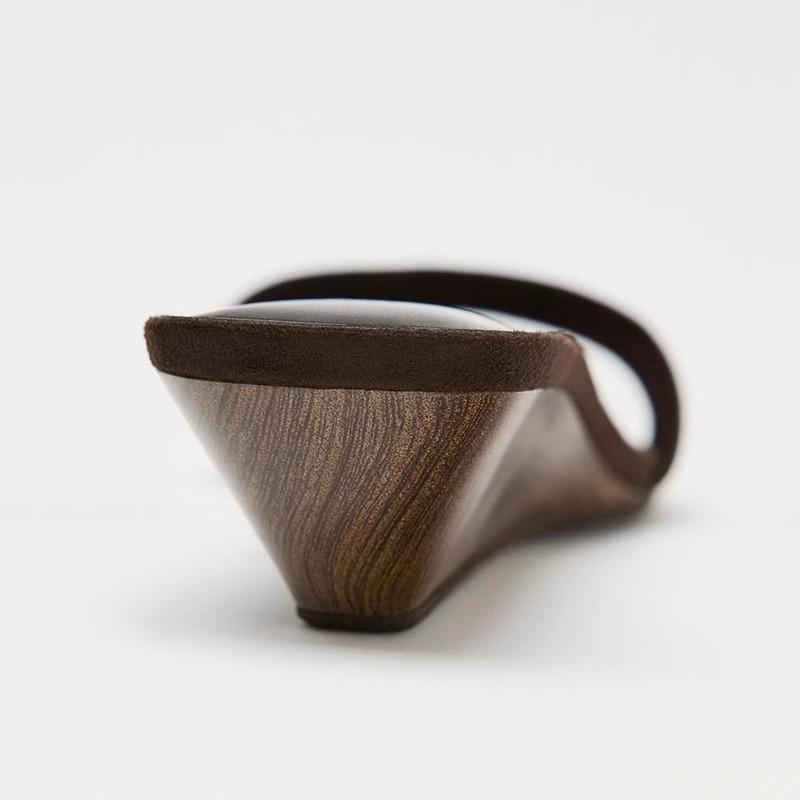 2025 Women's New Style Elegant Slope heel  cool slippers Summer Women's Fashion Open Toe shoes Ladies Evening Party Shoes