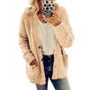 Cozy Plus Size Women Bear Coat Fleece Jacket Perfect For Chilly Autumn Days