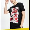 Li-Ning Badfive Basketball Series Theme Short Sleeve T-Shirt Men Tops Black AHSQ141-1