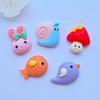 20Pcs New Mini Cute Cartoon Animal Flat Back Resin Cabochons Scrapbooking DIY Jewelry Craft Decoration Accessorie J69